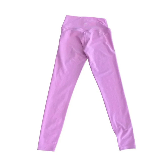 Sage Collective Women's Pink Straight Leg Cropped Legging Size Small - Picture 3 of 4